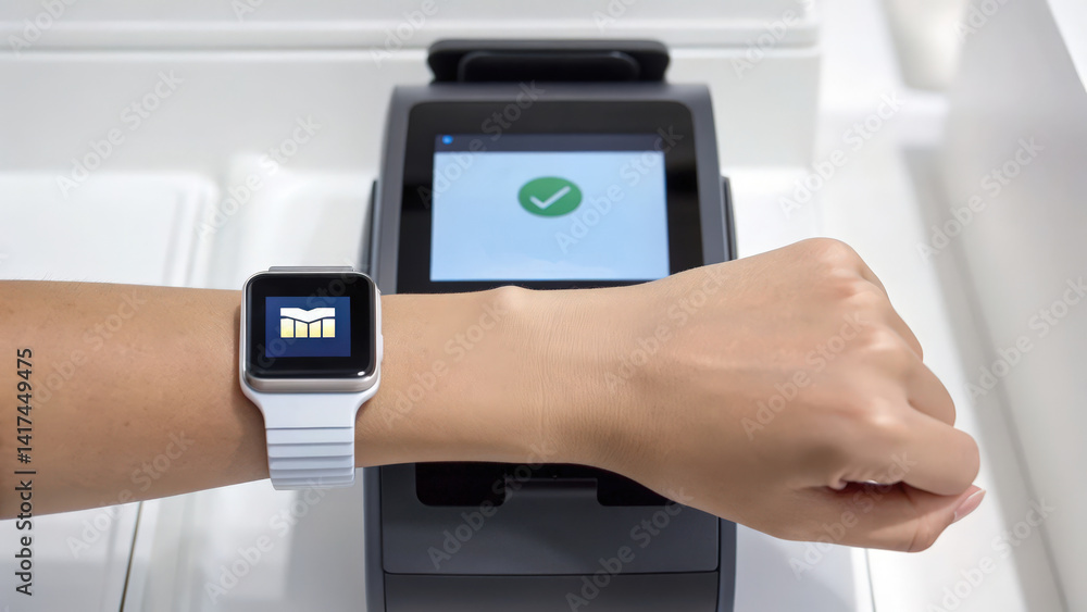 Registration and verification, Smart bracelet for seamless payment and ID verification in a single device. Registration and verification, Smart bracelet for seamless payment and ID verification in a single device.
