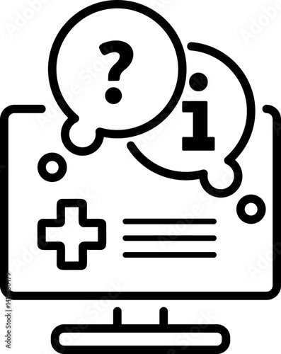 Medical Chat Icon