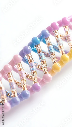 Colorful Beaded Hair Clip