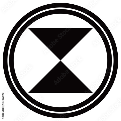 家紋です。二重輪に二つ鱗といいます。