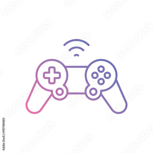 Remote Control vector icon stock illustration