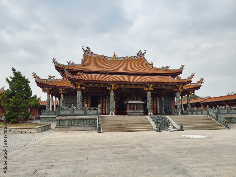 The Huiju Temple in Kunshan city, Jiangsu Province, China The Huiju Temple in Kunshan city, Jiangsu Province, China