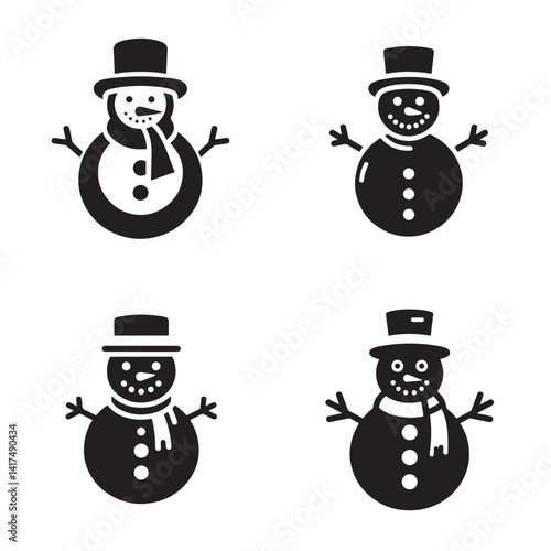 Gas Cylinder Silhouette Icon