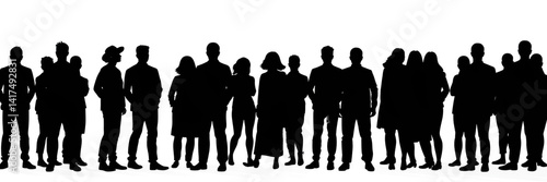 People png, people png transparent images, silhouettes of people, crowd png, crowd transparent,
