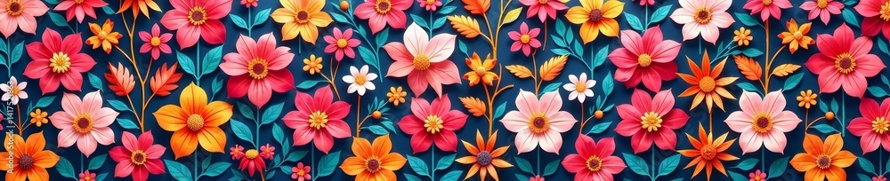 Intricate flower pattern creating a seamless wallpaper, flower, wallpaper Intricate flower pattern creating a seamless wallpaper, flower, wallpaper