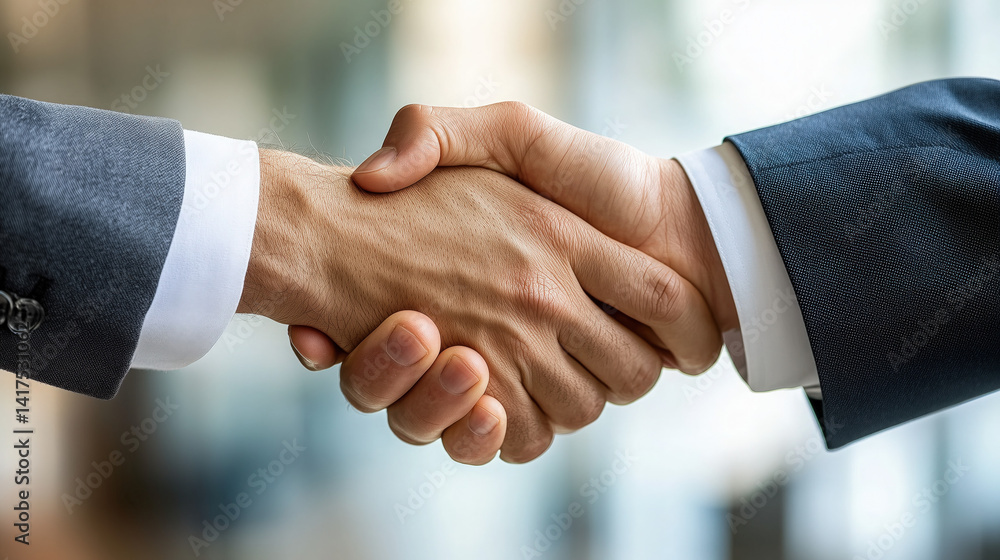 custom made wallpaper toronto digitala businessman shaking hands with a client after a successful deal in a modern office