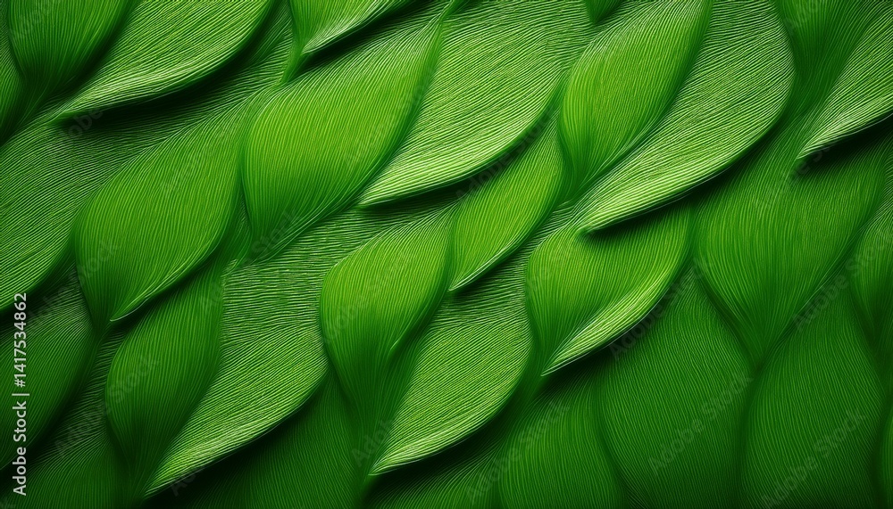 Obraz premium Green texture background