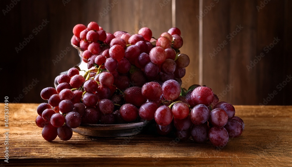 Still life photo of concord grape Still life photo of concord grape