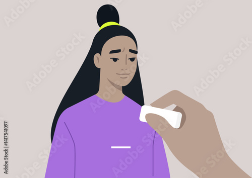 A young character fades as they are being erased by cancel culture, shifting online norms, and the emotional process of being forgotten—blurring identity, memory, and social rejection