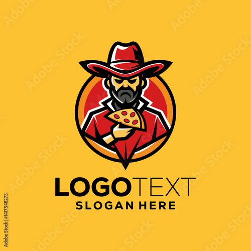 Pizza Cowboy Logo