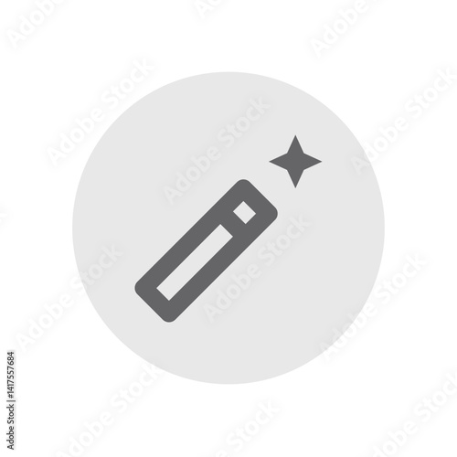 Magic Wand Icon (With Sparkle)
