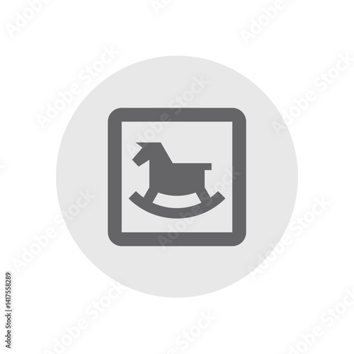 Baby Bedroom Outline Icon