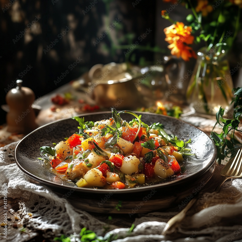 chicken and vegetable salad chicken and vegetable salad