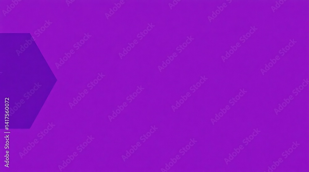 Minimalist Violet Hexagon on Textured Purple: Clean Abstract Background with a Geometric Shape and Subtle Grain Minimalist Violet Hexagon on Textured Purple: Clean Abstract Background with a Geometric Shape and Subtle Grain