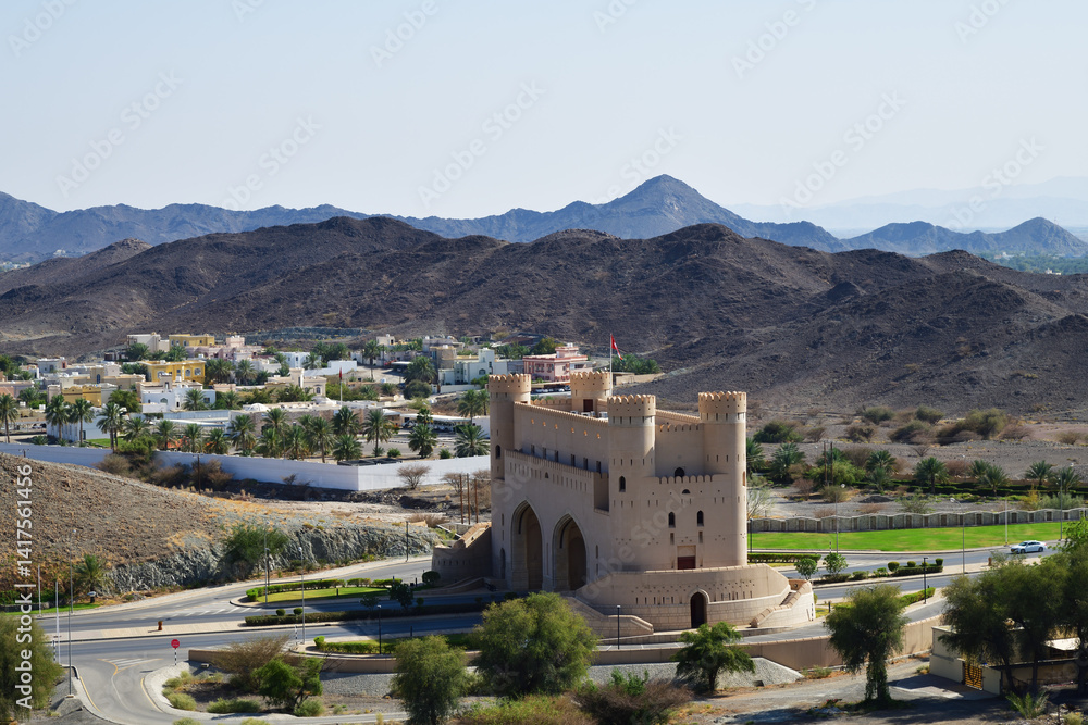 Obraz premium Entrance in Bahla. Oman