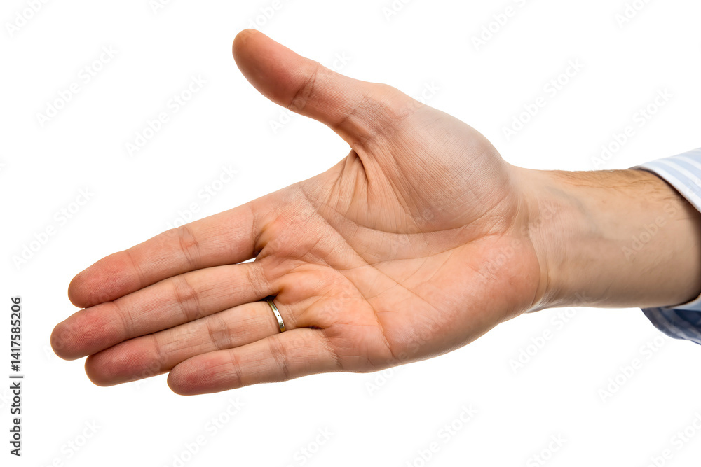 Open hand gesture welcoming others to join or engage Open hand gesture welcoming others to join or engage