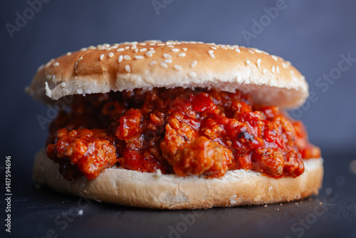 Sloppy Joe sandwich.