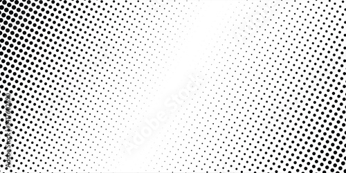 Transparent Vector Gradient Black White Halftone Background Staggered Dots Pattern modern dotted
