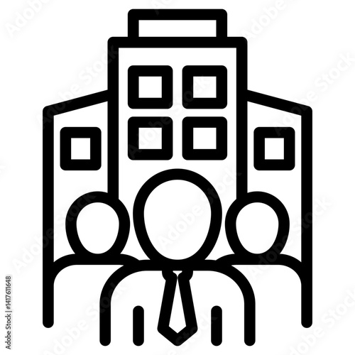 Corporation Icon