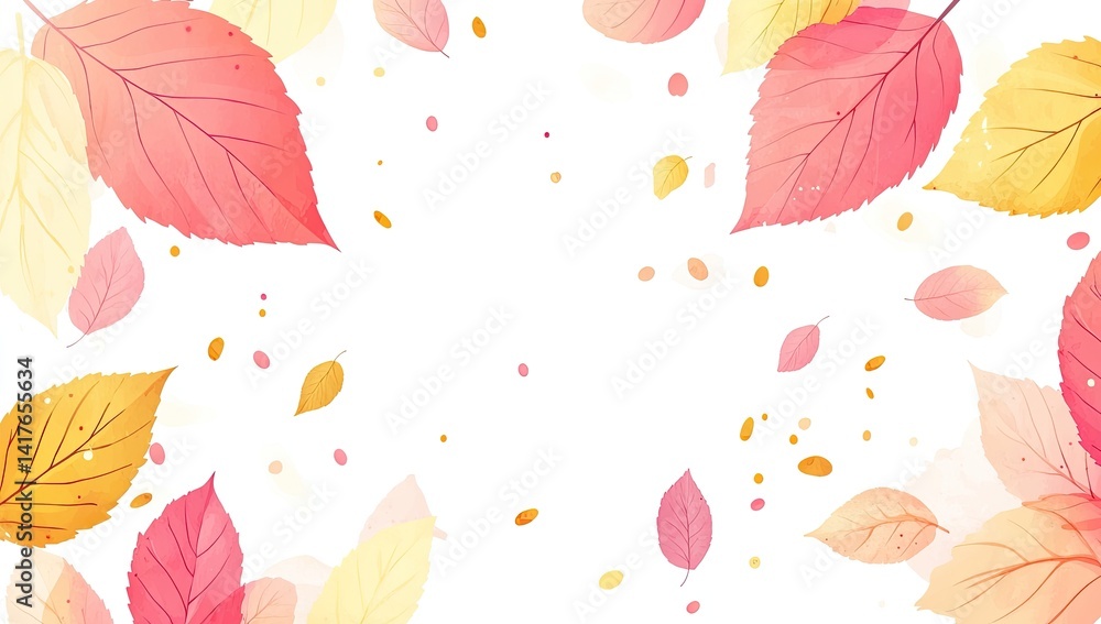 Fototapeta premium Autumn Leaves Background