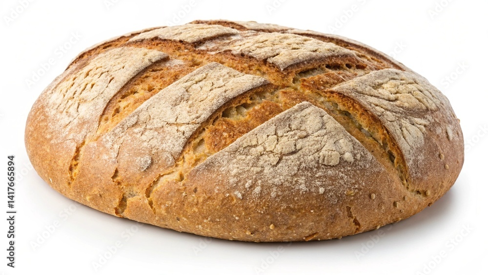 loaf of bread isolated on white background loaf of bread isolated on white background