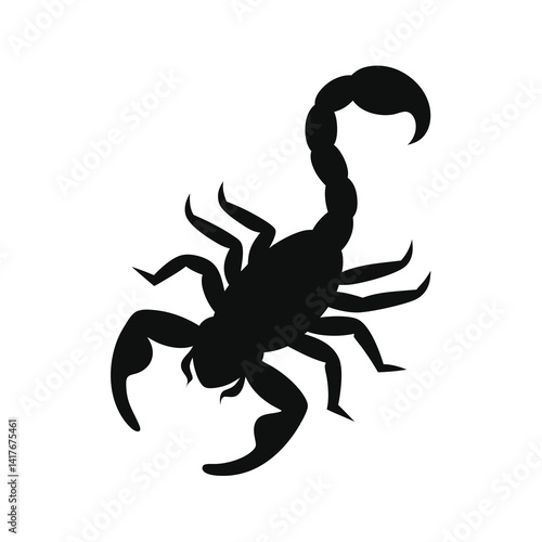Scorpions silhouette vector bundle  illustration, Set of  Scorpions  silhouette 