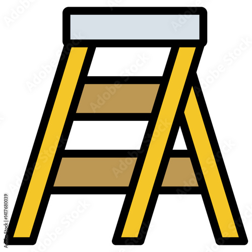 step ladder icon