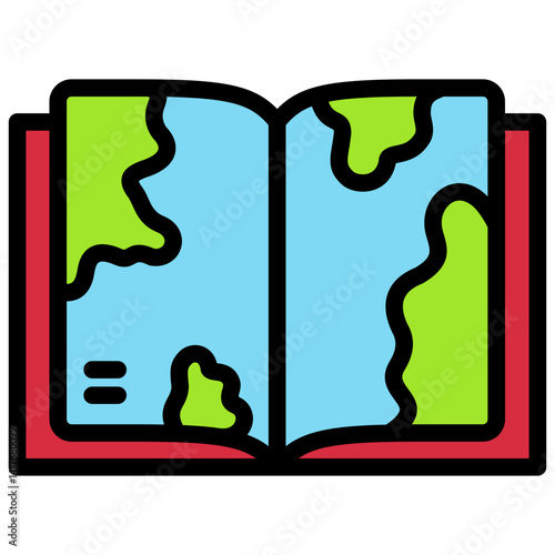 atlas book icon