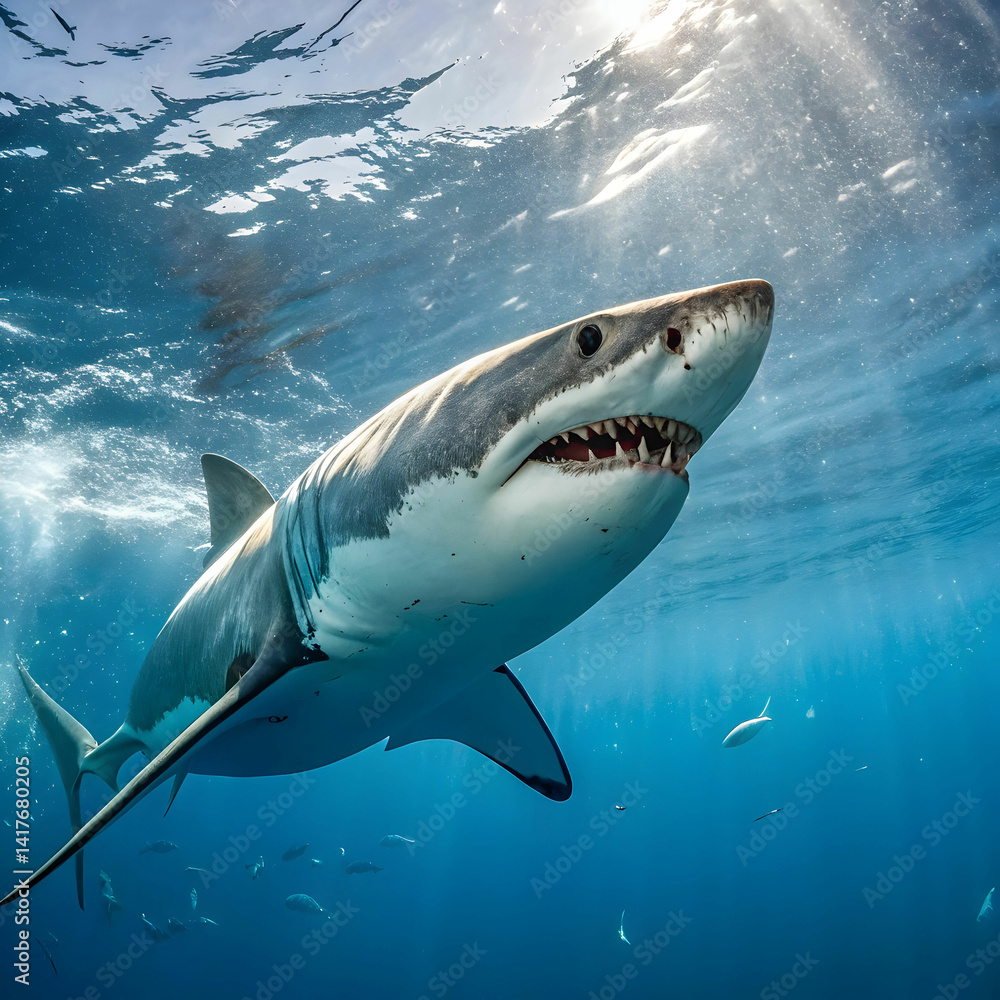 Fototapeta premium shark fish