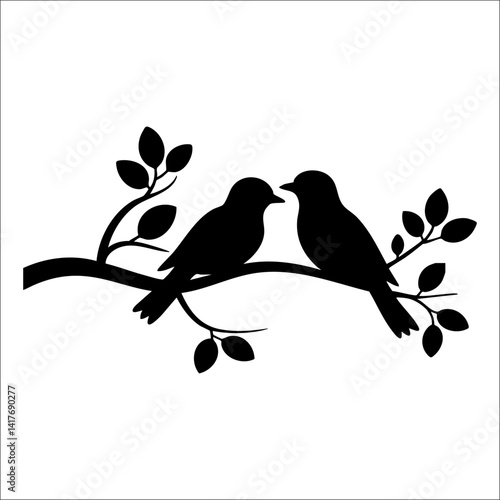 birds on tree