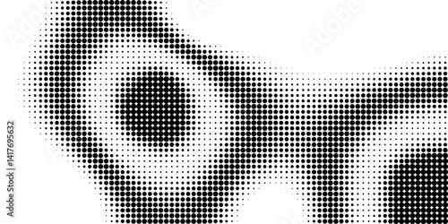 Halftone Noise Stipple pointillism background. Grain gradient texture background with dots. Dotwork gradient halftone pattern. Sand, grain, grunge stipple effect. Abstract texture, engraved overlay