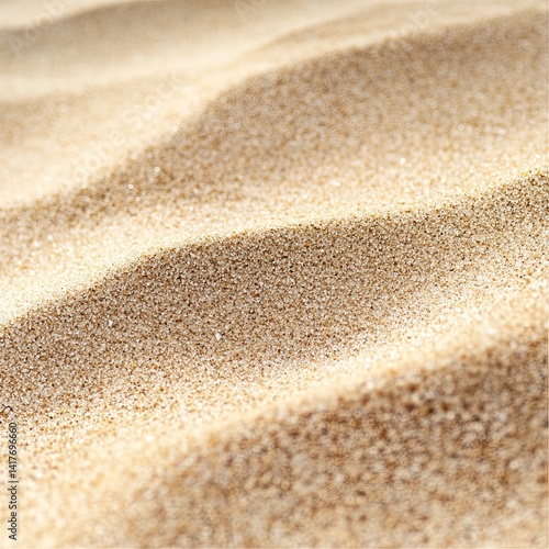 Sand on the beach. Seascape of beautiful tropical beach with calm sky. sea view and sand beach, summer background.