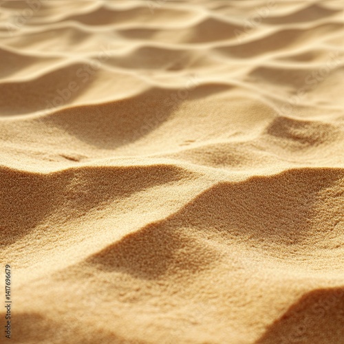 Sand on the beach. Seascape of beautiful tropical beach with calm sky. sea view and sand beach, summer background.