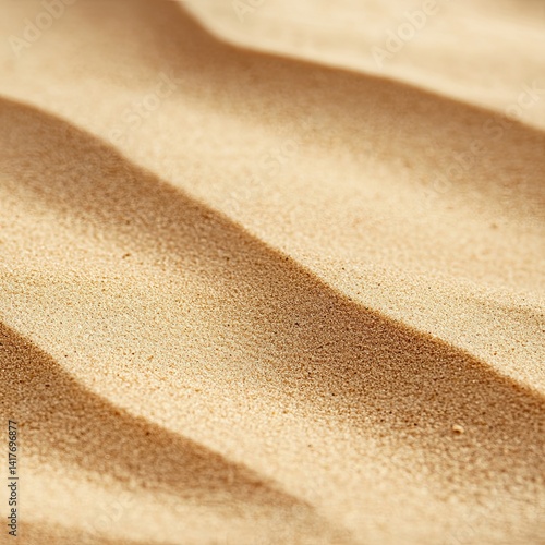 Sand on the beach. Seascape of beautiful tropical beach with calm sky. sea view and sand beach, summer background.