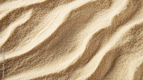 Sand on the beach. Seascape of beautiful tropical beach with calm sky. sea view and sand beach, summer background.