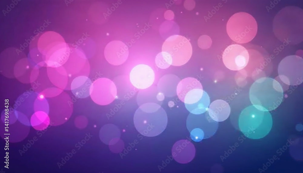 Abstract Glowing Circles Background with Pink and Purple Hues Effect Abstract Glowing Circles Background with Pink and Purple Hues Effect
