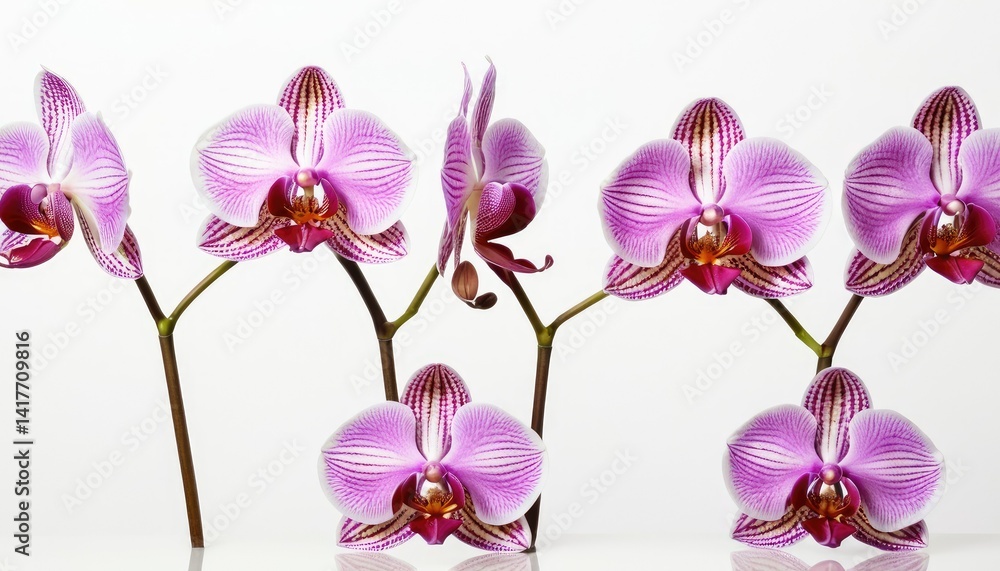 Obraz premium Close-up of purple orchid 1