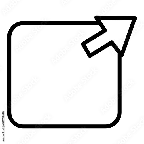 Link Vector Line icon Design
