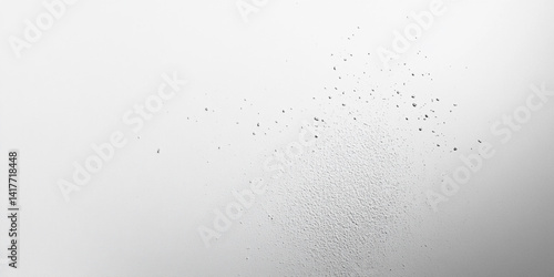 Obraz na płótnie White gray smooth grainy gradient background dots texture on a foggy window w salonie