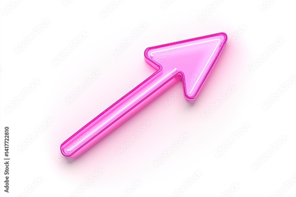 Neon Pink Arrow (1) Neon Pink Arrow (1)