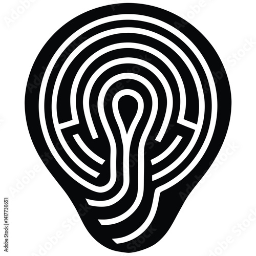 inner part of human body silhouette design on white background 