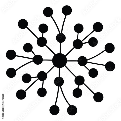 inner part of human body silhouette design on white background 