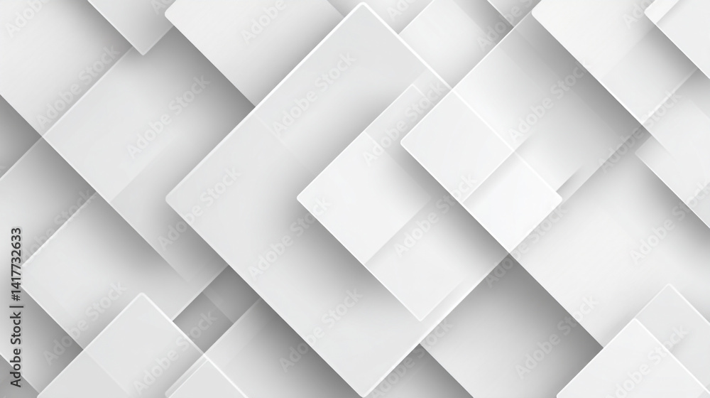 White abstract futuristic geometric pattern wallpaper with copy space for text background White abstract futuristic geometric pattern wallpaper with copy space for text background