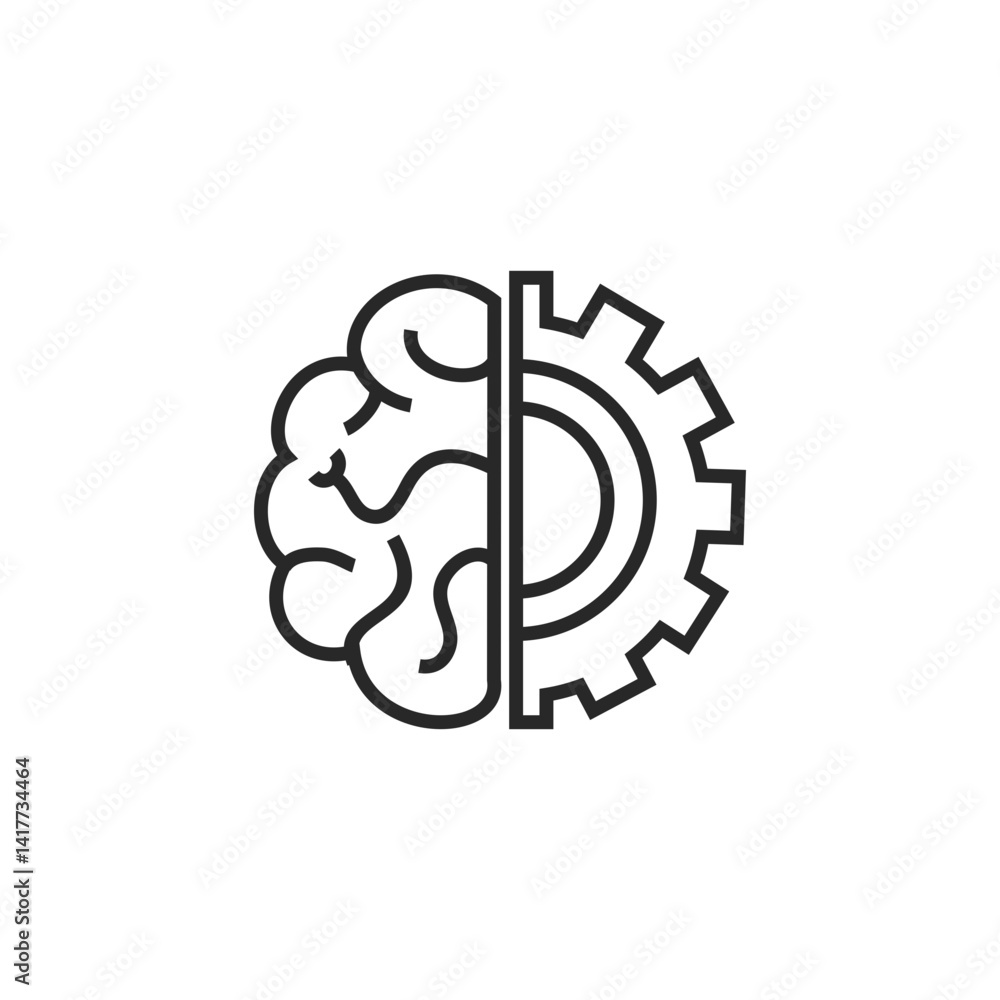 Obraz premium Engineering department technical support icon elements