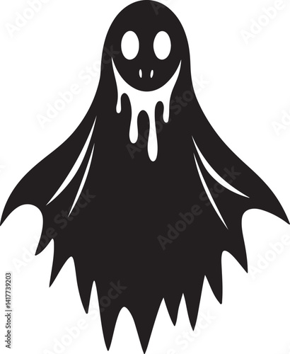 halloween ghost vector
