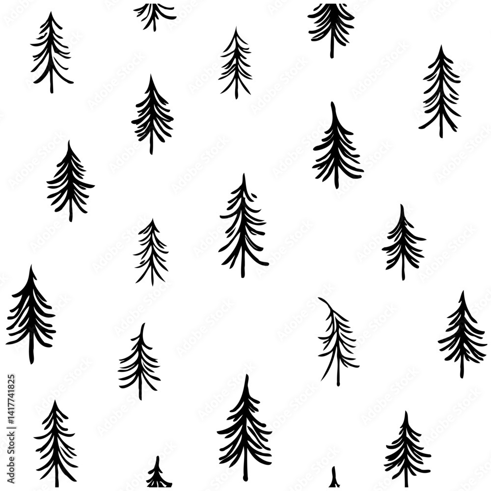 Fototapeta premium abstract pattern element bold black 8_1-(49)