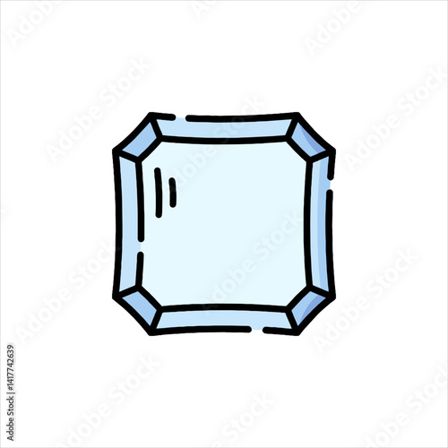 3d rendered illustration of a shield
