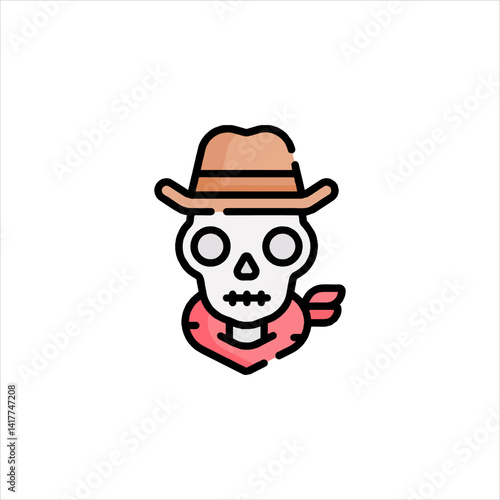 funny cartoon cowboy