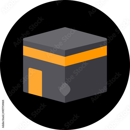 Holy Place single vector illustration icon