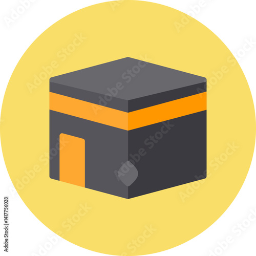 Holy Place single vector illustration icon